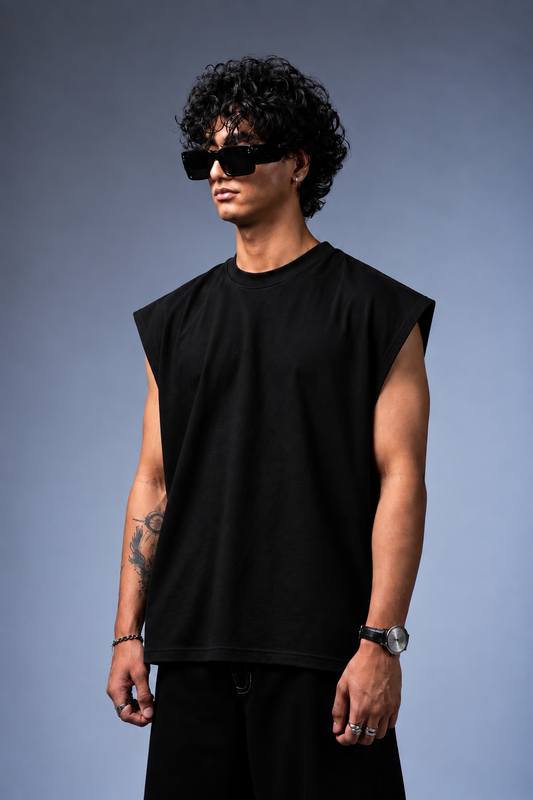 If Not Now Oversized Vest Tee