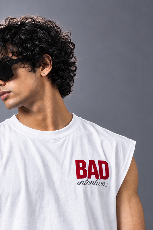 Bad Oversized Vest Tee