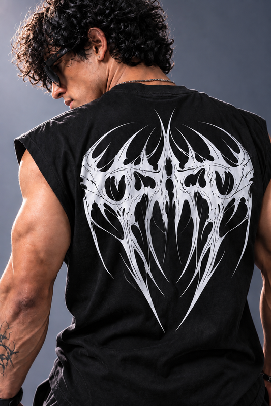 Bat Oversized Vest Tee