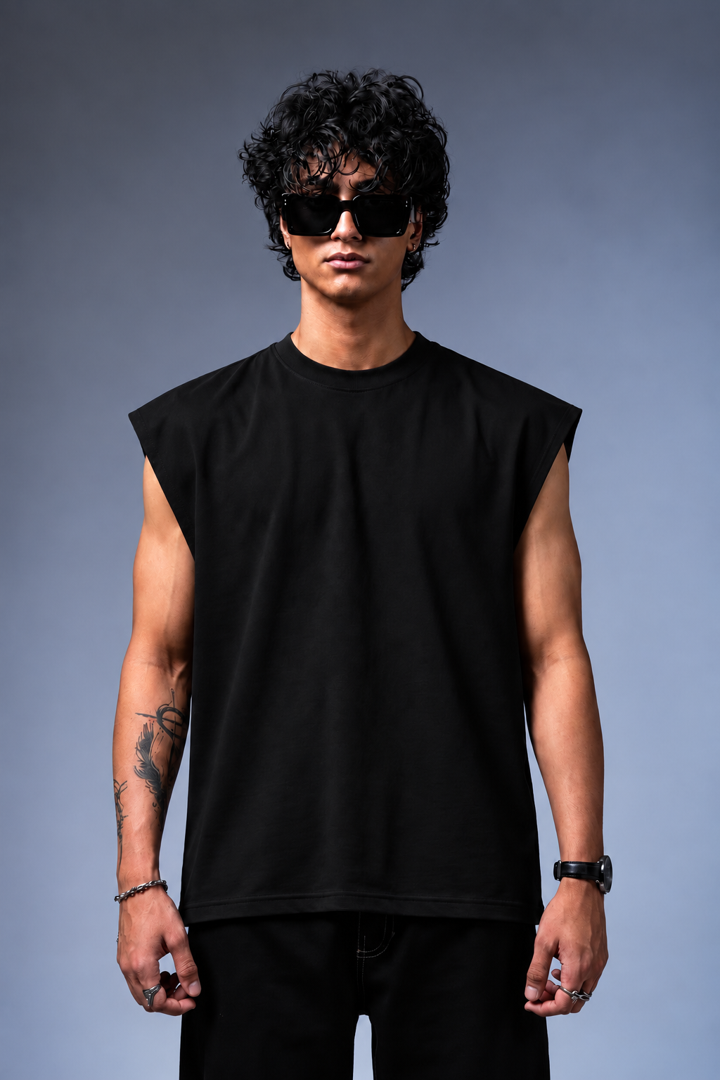 If Not Now Oversized Vest Tee