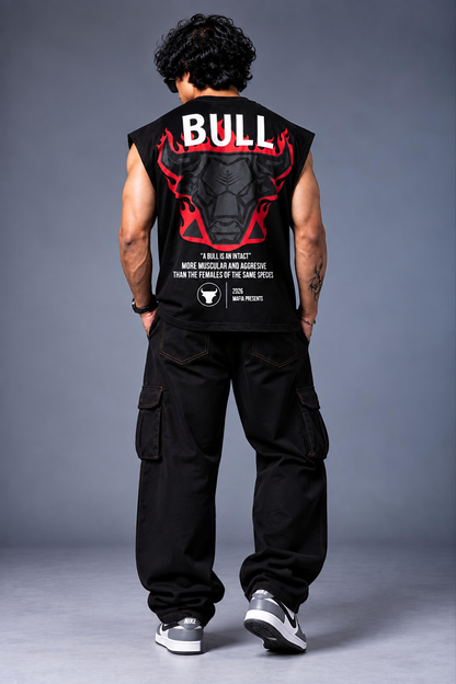 Bull Oversized Vest Tee