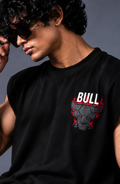 Bull Oversized Vest Tee