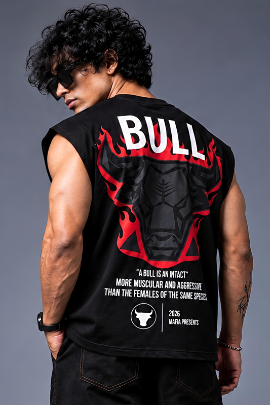 Bull Oversized Vest Tee