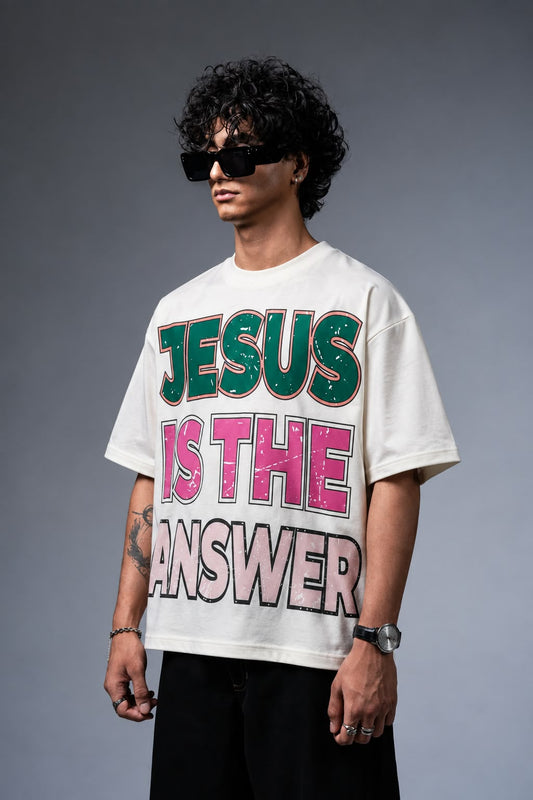 Jesus Is The Awesome Oversized Tee