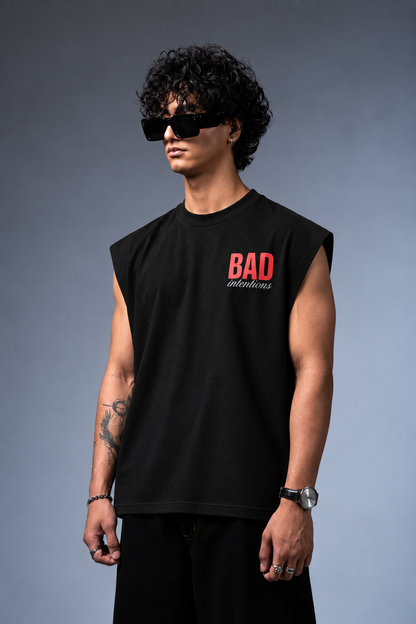 Bad Oversized Vest Tee