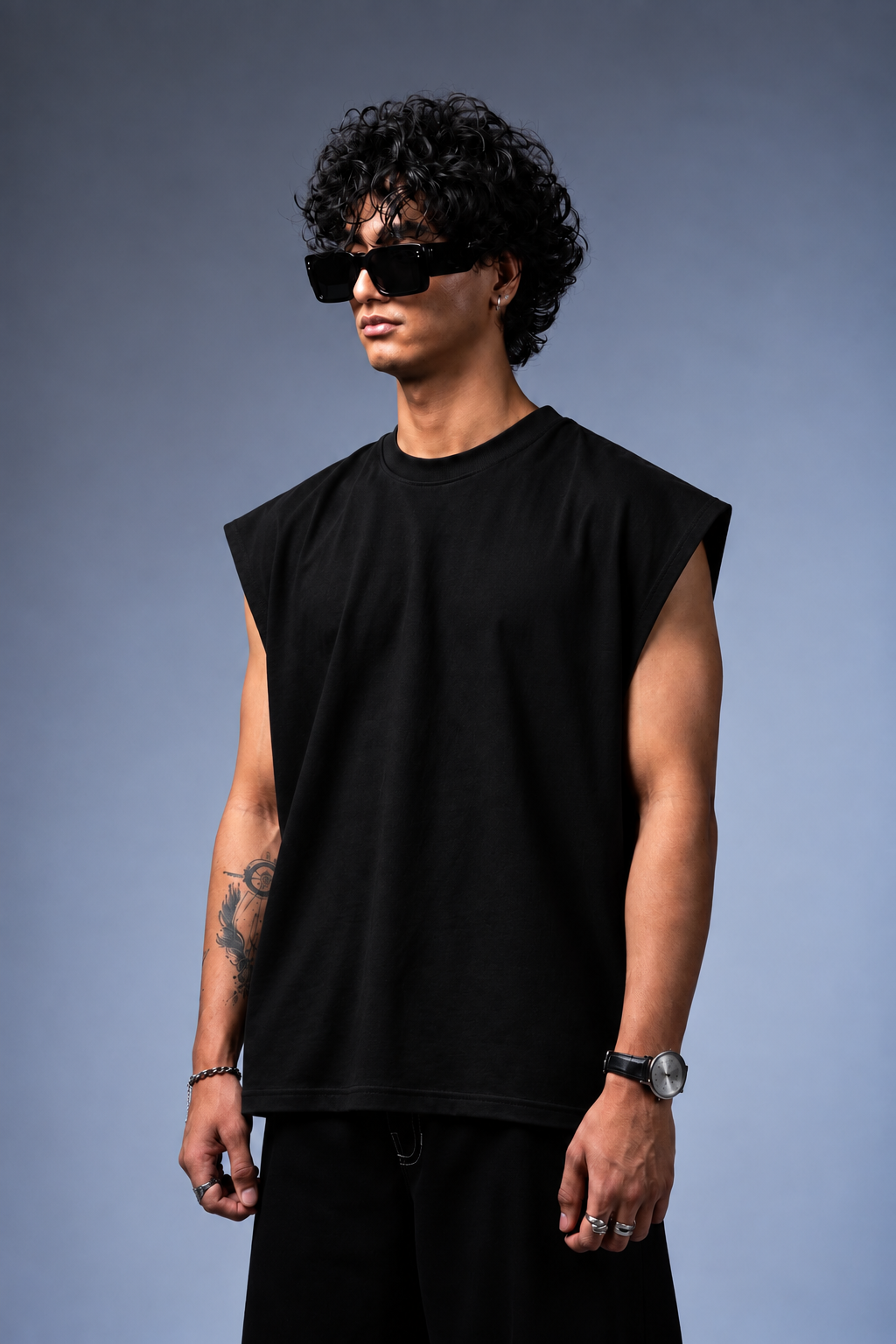 If Not Now Oversized Vest Tee