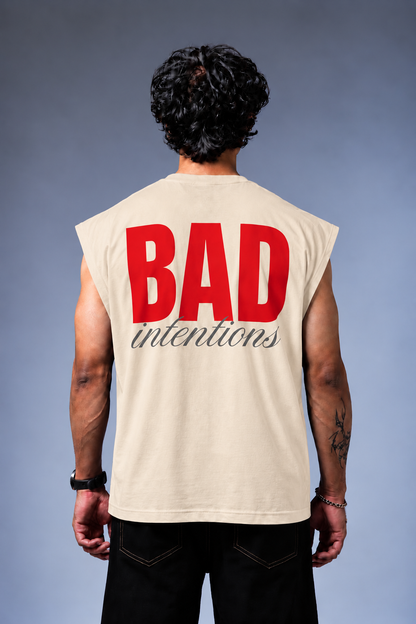 Bad Oversized Vest Tee