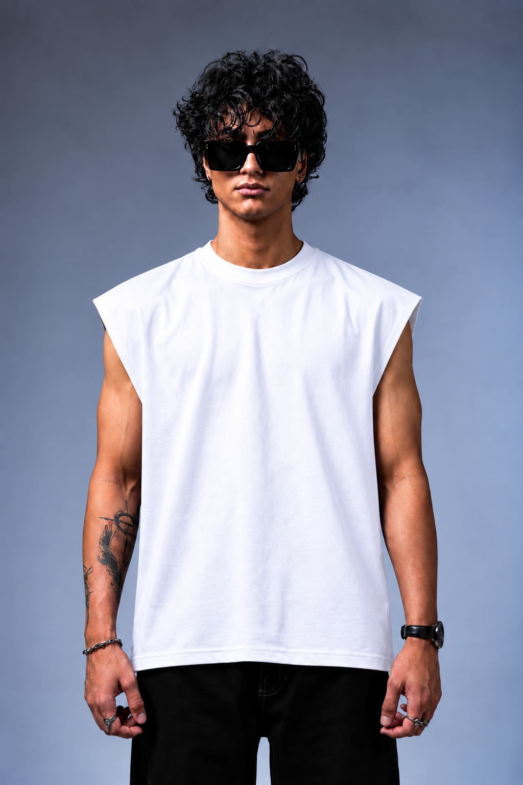 If Not Now Oversized Vest Tee