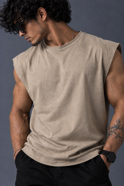 If Not Now Oversized Vest Tee