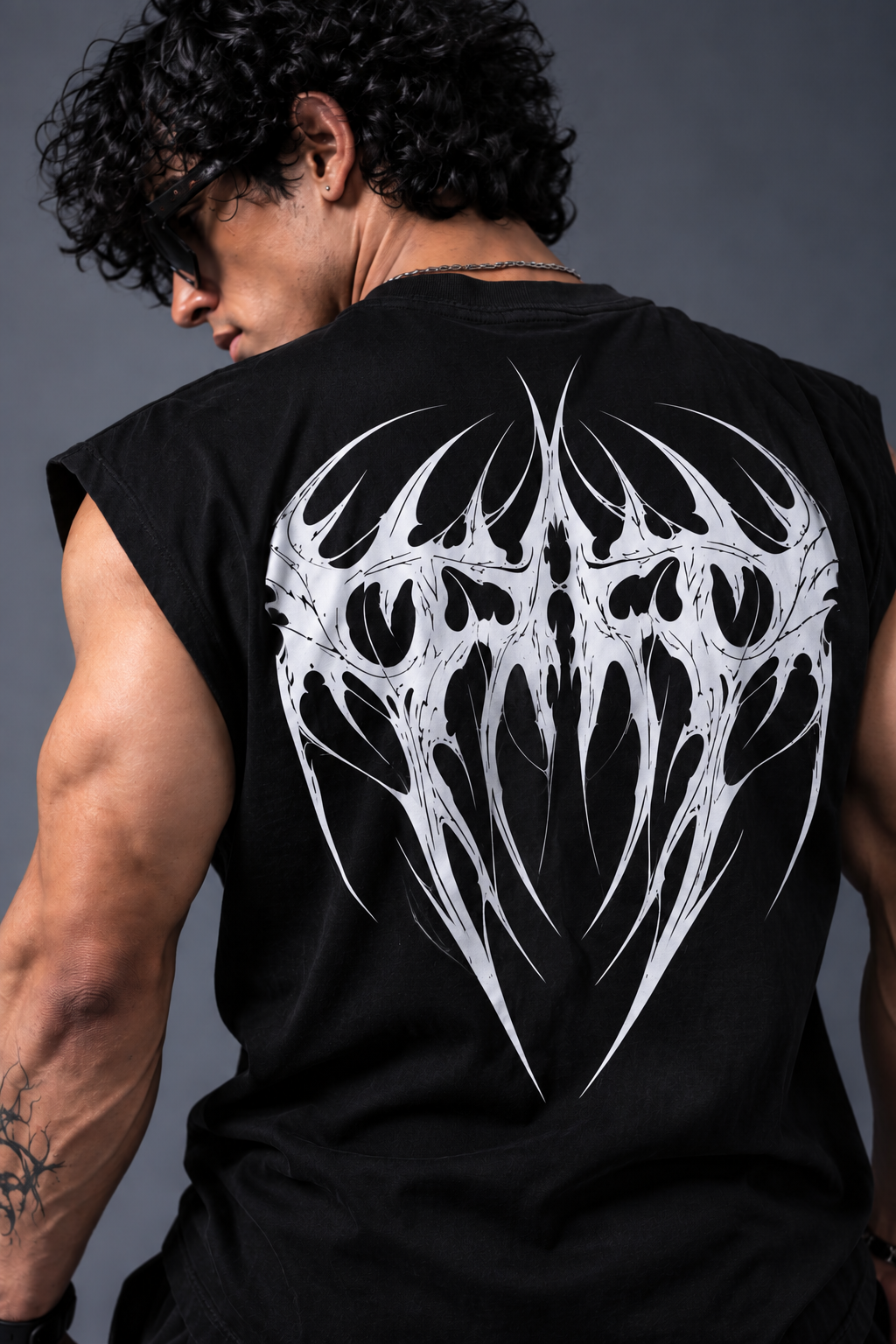 Bat Oversized Vest Tee
