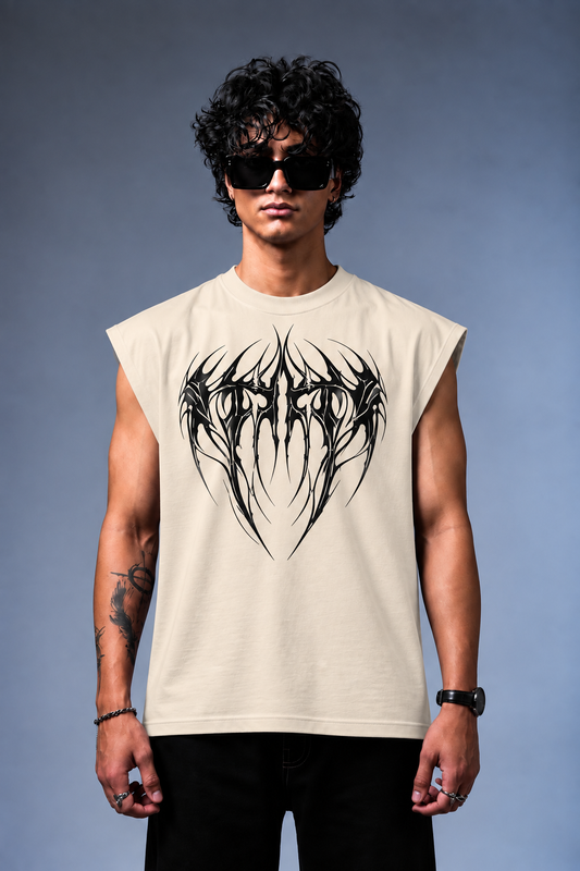 Bat Oversized Vest Tee