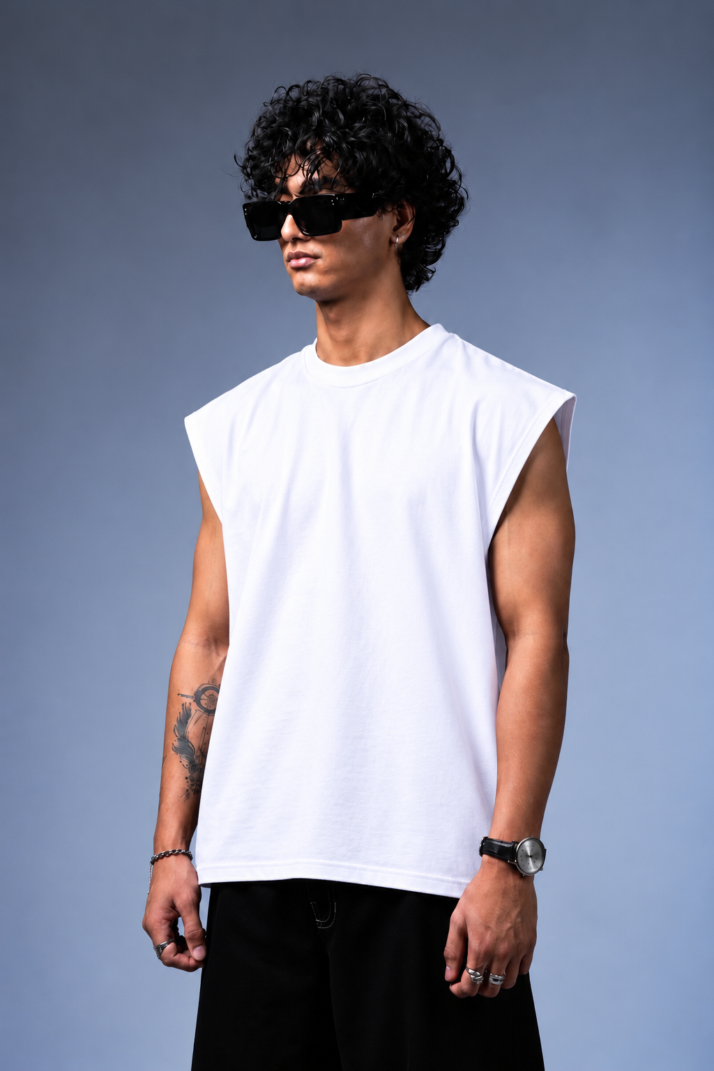 If Not Now Oversized Vest Tee