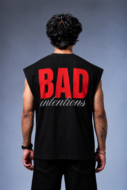 Bad Oversized Vest Tee