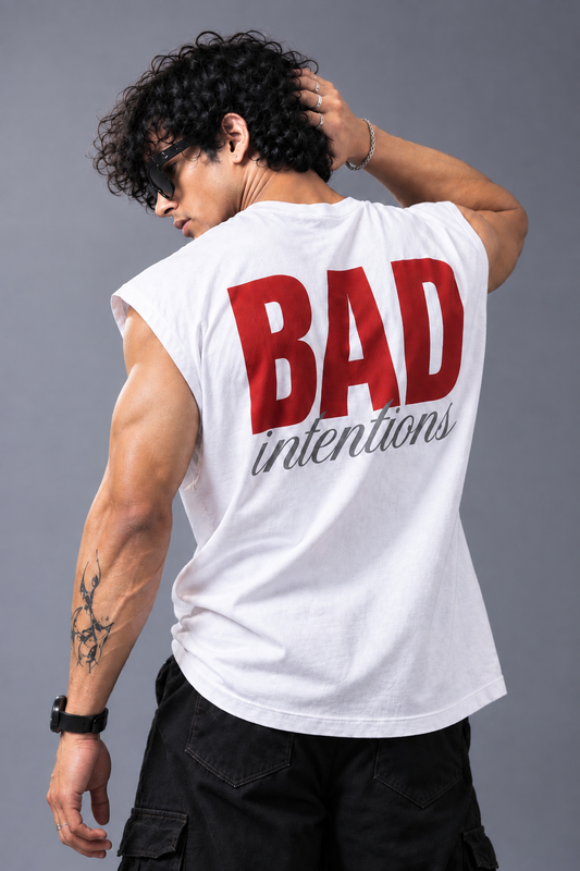 Bad Oversized Vest Tee