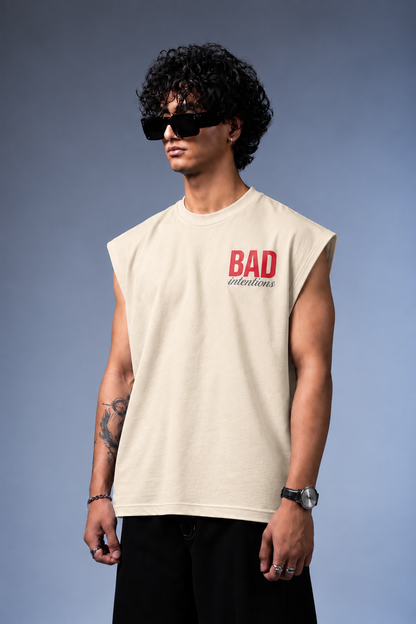 Bad Oversized Vest Tee