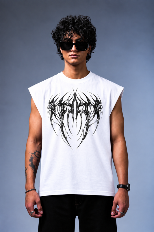 Bat Oversized Vest Tee