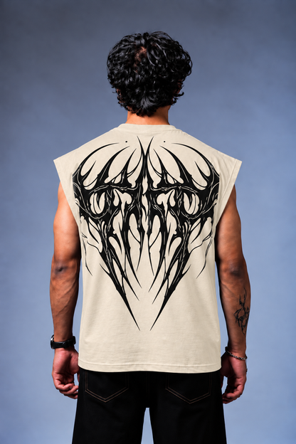 Bat Oversized Vest Tee
