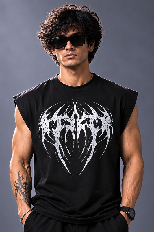 Bat Oversized Vest Tee